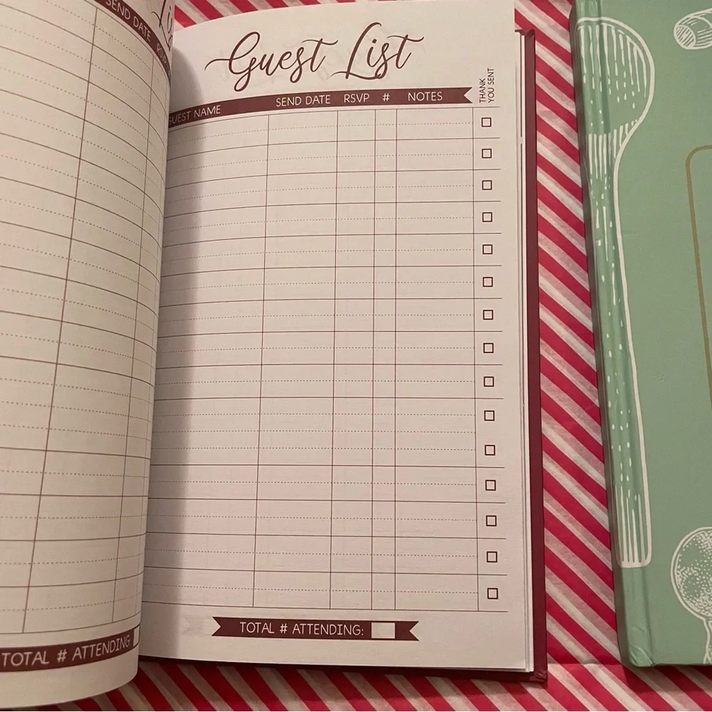 🆕 Holiday budget planner and holiday menu / meal planner set